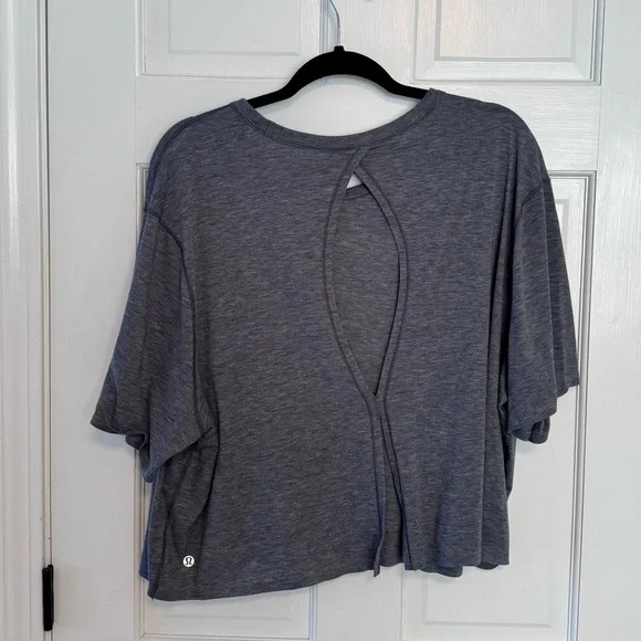 Lululemon Athletica | Intended Short Sleeve, Grey Color, Size 12 - EUC - Picture 5 of 6
